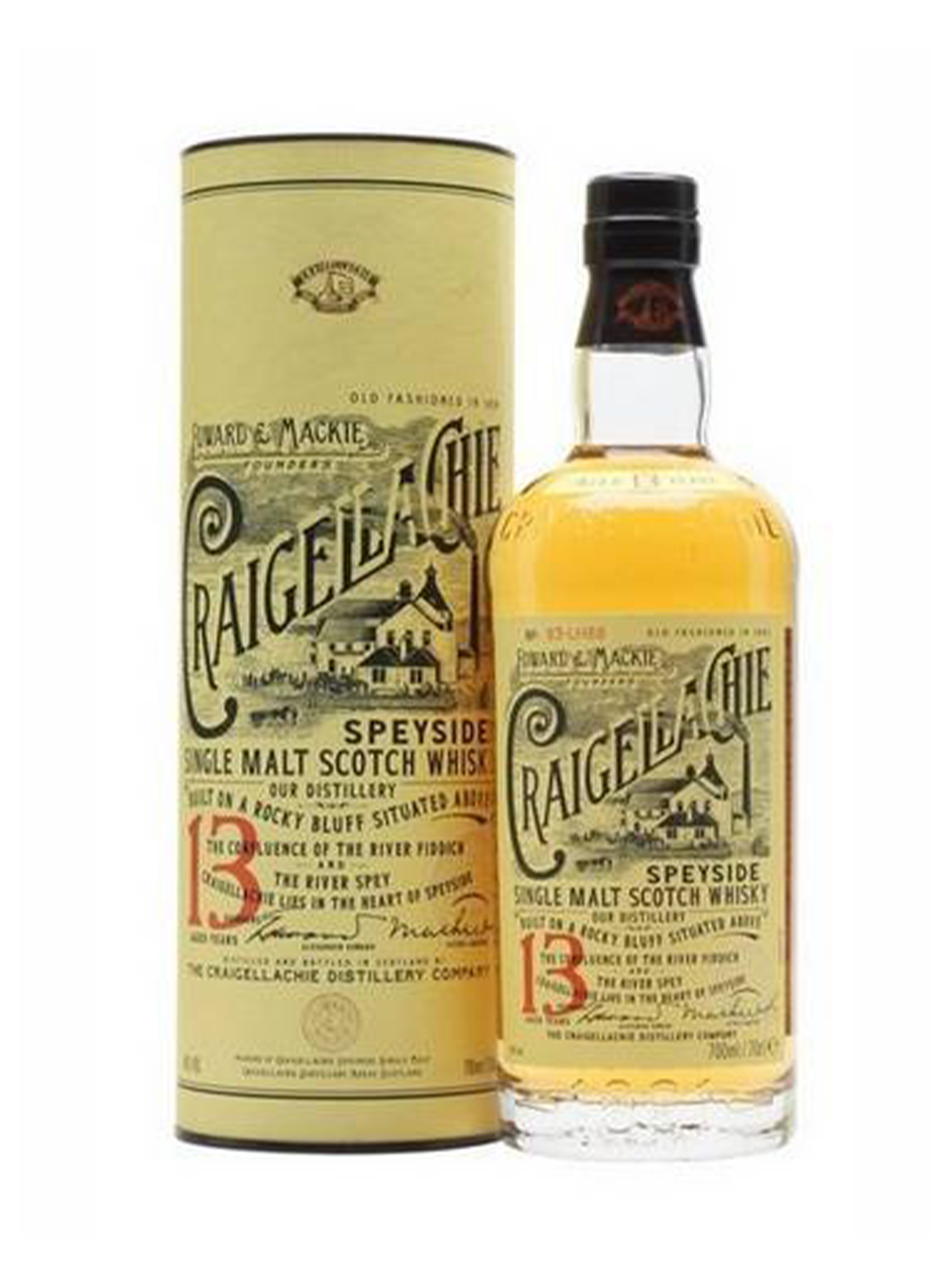 Craigellachie Speyside Single Malt Whisky 13 YO 70cl