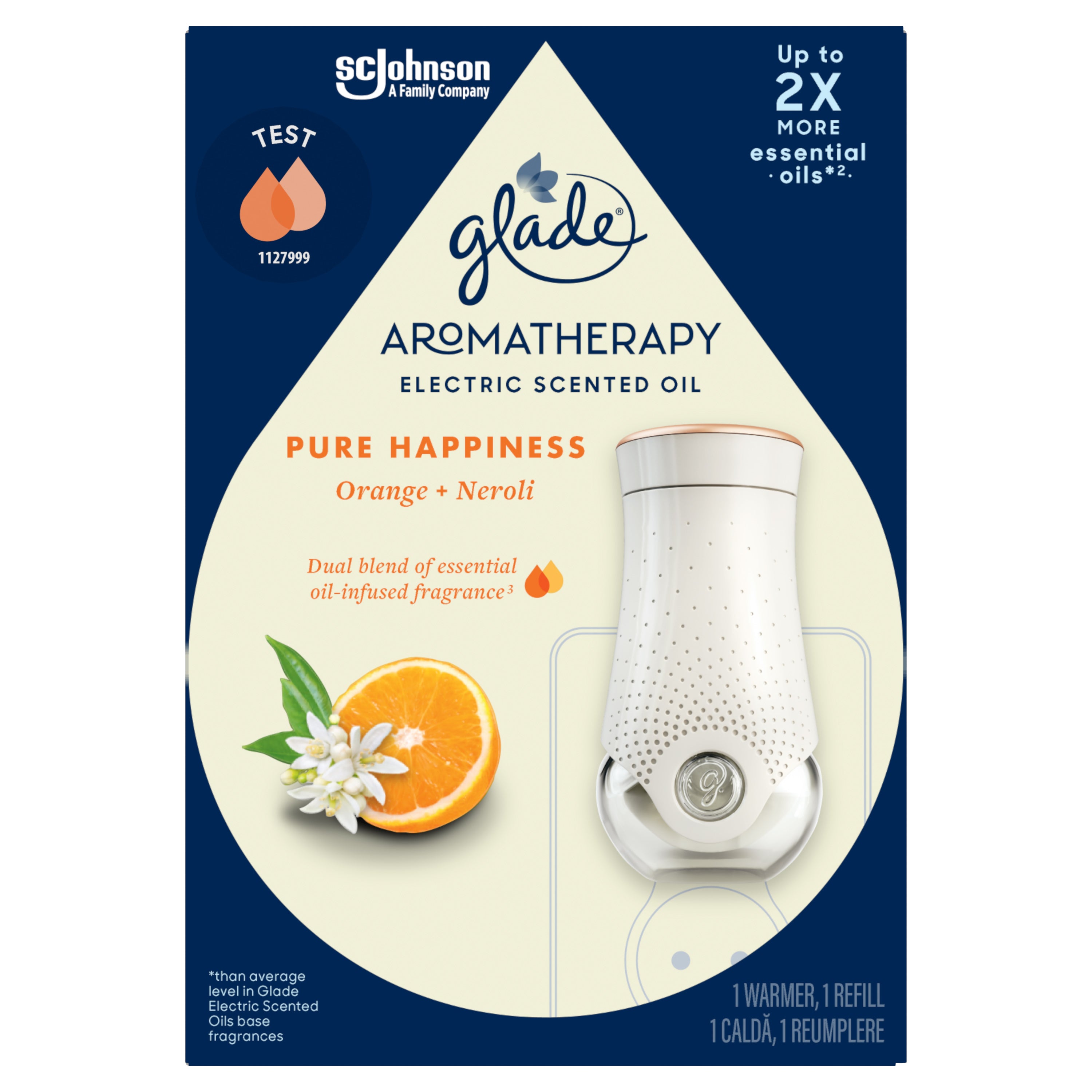 Glade Aromatherapy Electric Oil Refill Pure Happiness – TheStoreMalta